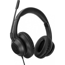 Targus Słuchawki stereo headset, czarne