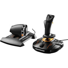 Thrustmaster t-16000m fcs hotas czarny, pomarańczowy usb joystick analogowa/cyfrowa mac, pc
