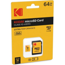 Kodak mSD 64GB Class10 Extra EKMSDM64GXC10CK