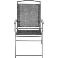 SYDNEY FOLDING GARDEN CHAIRS 55X68X91CM SET OF 2