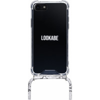 Lookabe Necklace Snake Edition iPhone 7/8 silver snake loo016
