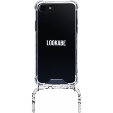 Lookabe Necklace Snake Edition iPhone 7/8 silver snake loo016