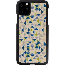 Man&Wood MAN&WOOD SmartPhone case iPhone 11 Pro Max blue triangle black