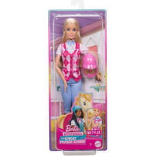 Mattel Barbie Mysteries: The Great Horse Chase - Malibu Doll with Riding Clothes  Accessories (HXJ38)