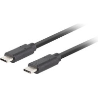 Lanberg Kabel usb-c m/m 3.1 gen 2 1.8m 10gb/s pd100w czarny