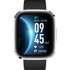 Garett Electronics Smartwatch grc style srebrno-czarny