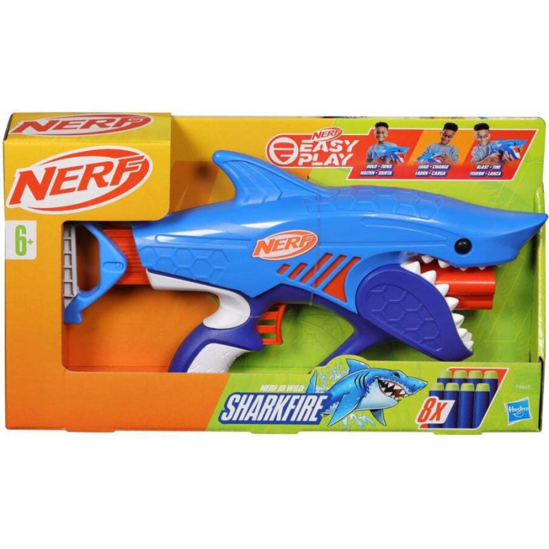 Hasbro Nerf Easy Play: Nerf JR. Wild - Sharkfire (F8645)