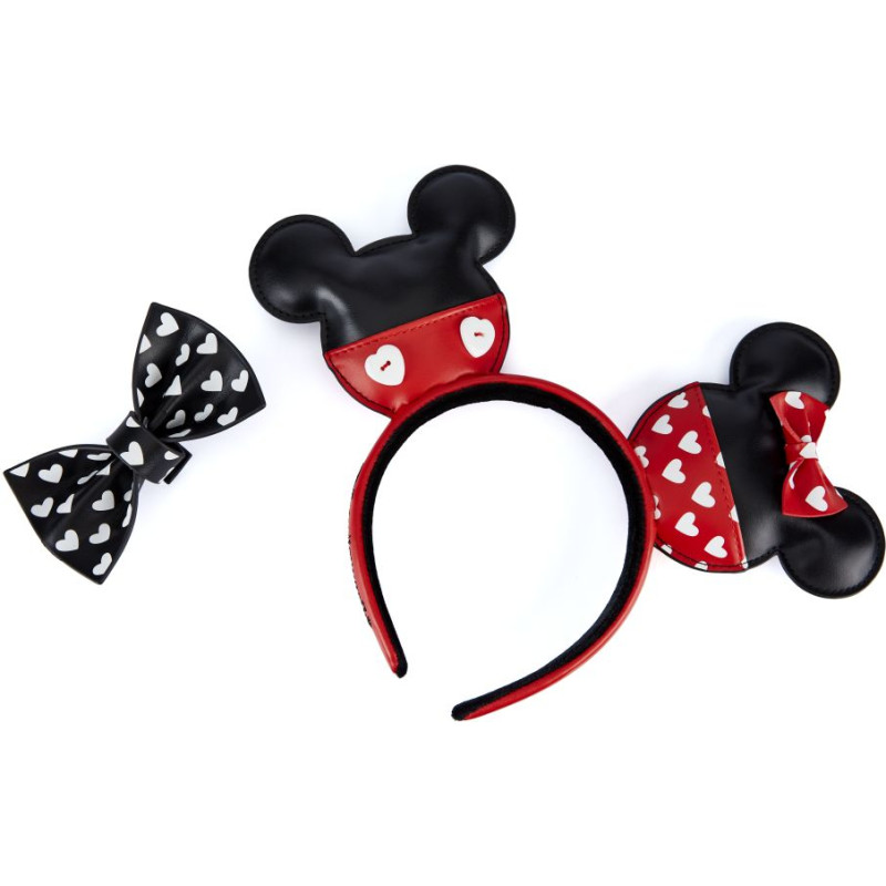 Loungefly : Disney Mickey And Minnie Valentines Headband (WDHB0100)