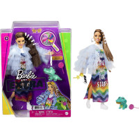 Mattel Barbie Extra: Rainbow Dress Doll (GYJ78)