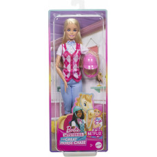 Mattel Barbie Mysteries: The Great Horse Chase - Malibu Doll with Riding Clothes  Accessories (HXJ38)