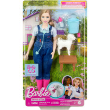 Mattel Barbie® You Can Be Anything: 65Th Anniversary -  Livestock Farm Veterinarian (HRG42)