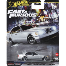 Mattel Hot Wheels Premium: Fast  Furious - Mercedes-Benz 500 SEL (HRT94)