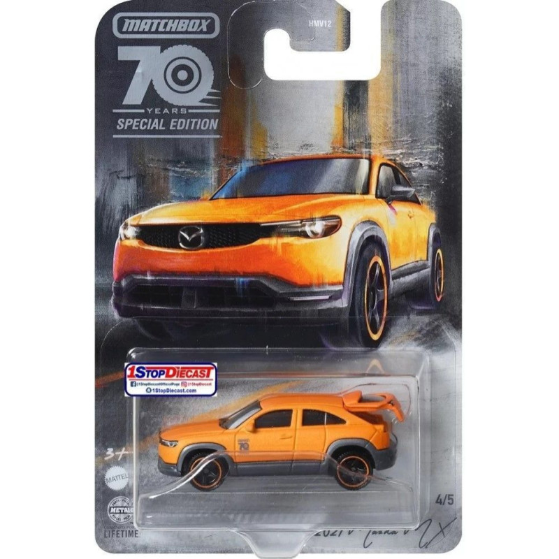 Mattel Moving Parts: 70 Years Special Edition - 2021 Mazda MX (HMV16)