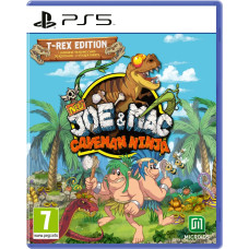 Microids France PS5 New Joe  Mac - Caveman Ninja T- Rex Edition