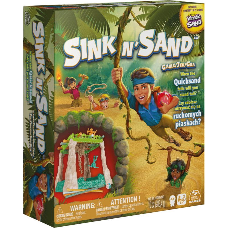 Spin Master Board Game: Sink N Sand Game (6065695)