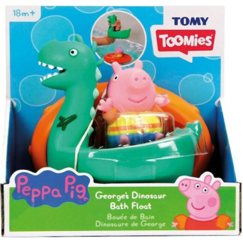 Tomy Toomies Peppa Pig - Georges Dinosaur Bath Float (George)