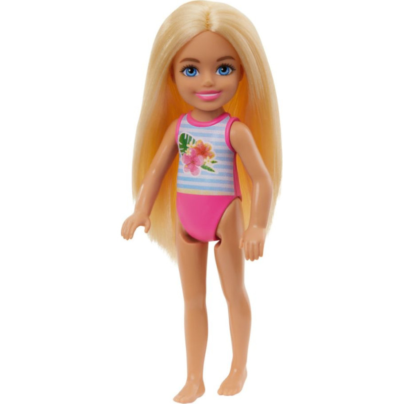 Mattel Barbie®: Club Chelsea Beach Doll with Flower Swimsuit (HTK25)