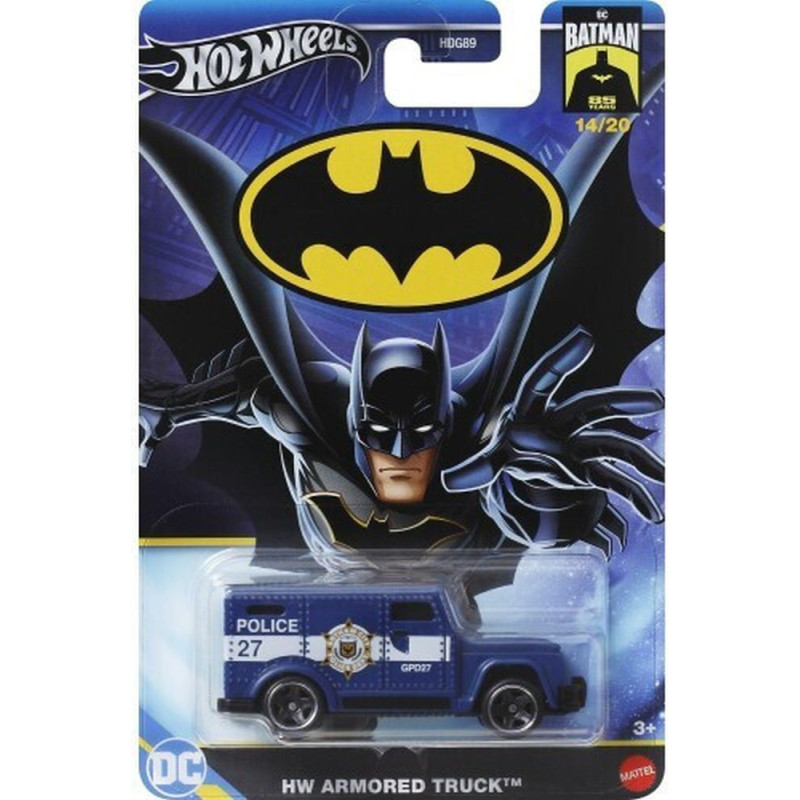 Mattel Hot Wheels DC: Batman 85 Years - HW Armored Truck (HRW28)