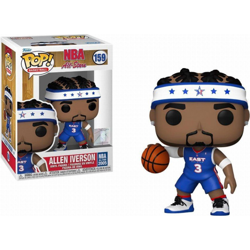 Funko Pop! Basketball: NBA All Stars - Allen Iverson (2005) #159 Vinyl Figure