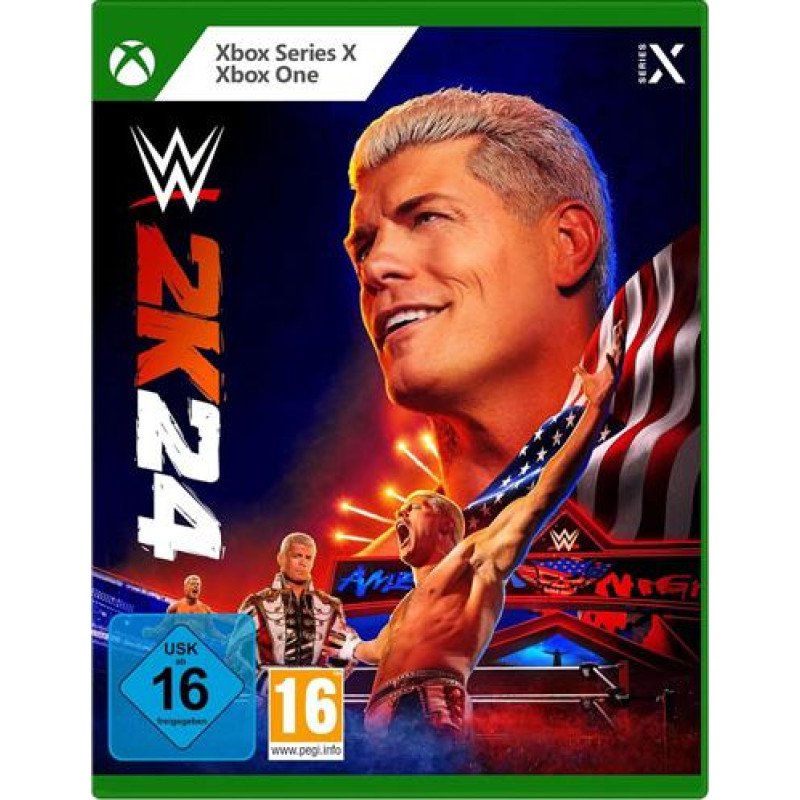 2K XSX WWE 2K24 Xbox Series X / One video spēle