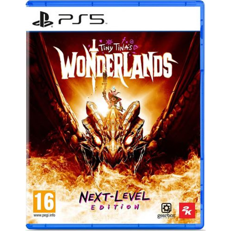 2K PS5 Tiny Tina's Wonderlands Next Level Edition Playstation 5 (PS5) video spēle