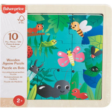 Mattel Fisher-Price: Wooden Jigsaw Puzzle - Bug (HXV19)