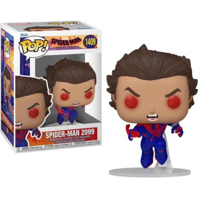 Funko Pop! Marvel Spider-Man: Across the Spider-Verse - Spider-Man 2099 (UN) #1409 Bobble-Head Vinyl Figure