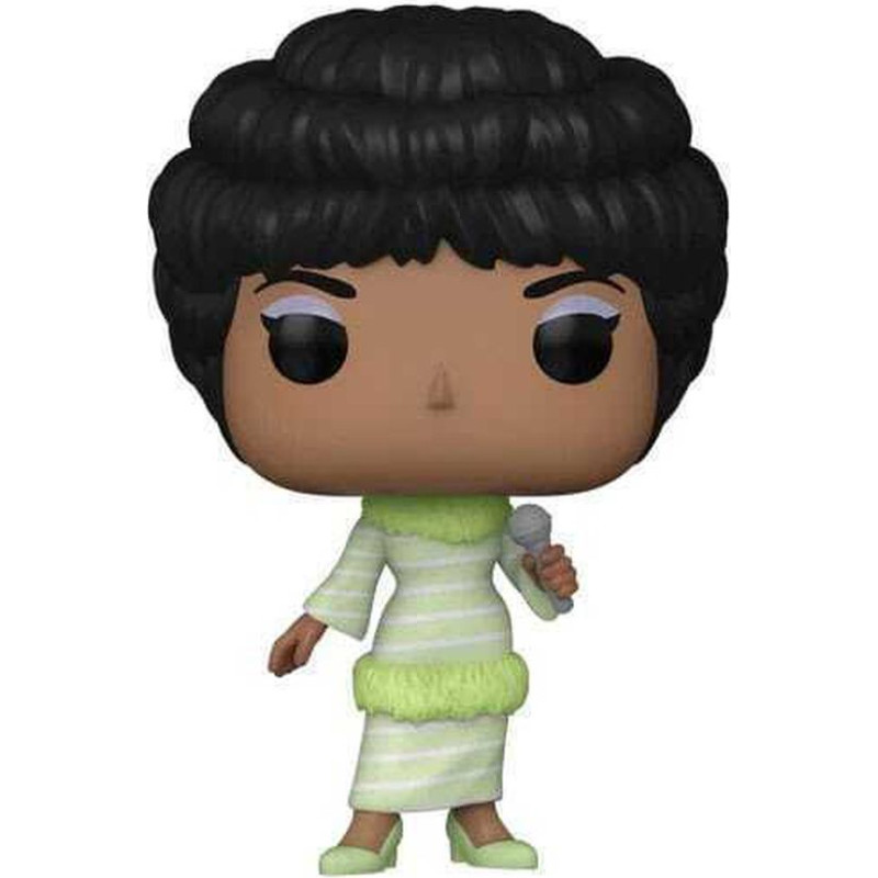 Funko Pop! Rocks: The Queen of Soul - Aretha Franklin (Green Dress) #365 Vinyl Figure