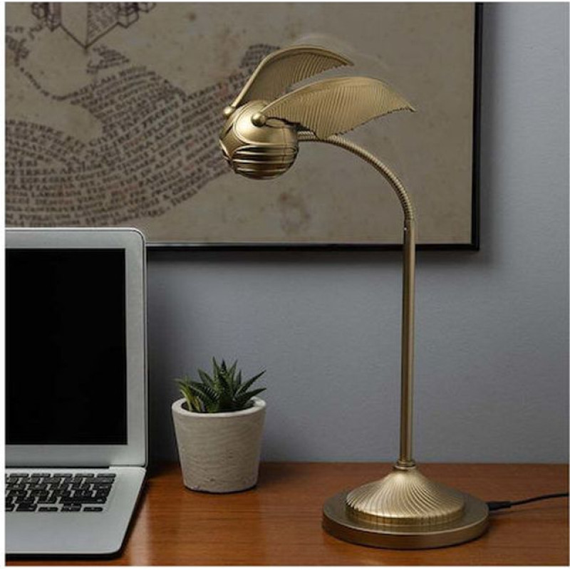 Paladone Products Paladone: Harry Potter - Golden Snitch Posable Desk Lamp (PP12796HP)