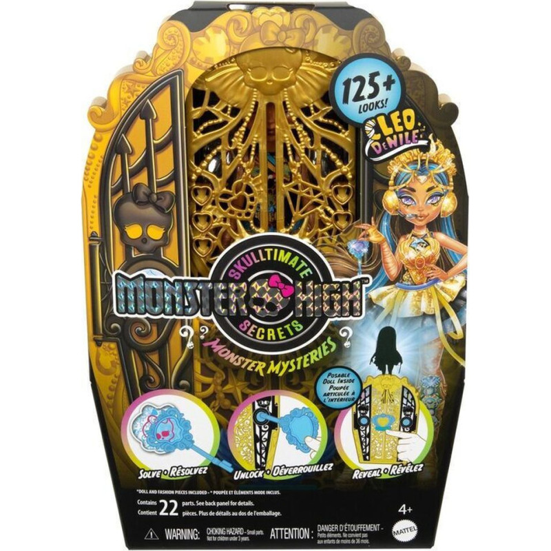 Mattel Monster High: Skulltimate Secrets Monster Mysteries - Cleo DeNile Doll (HXH86)