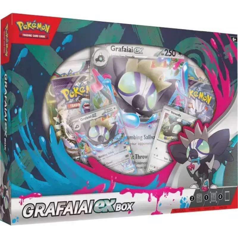 The Pokémon Company International Pokemon TCG - Grafaiai EX Box (POK857478)