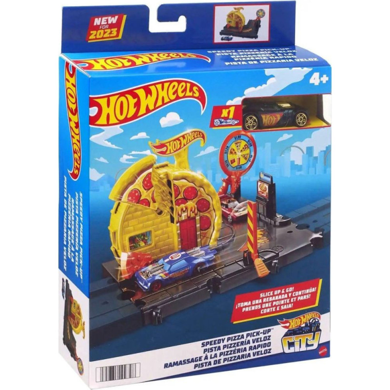 Mattel Hot Wheels City - Speedy Pizza Pick-Up (HKX44)