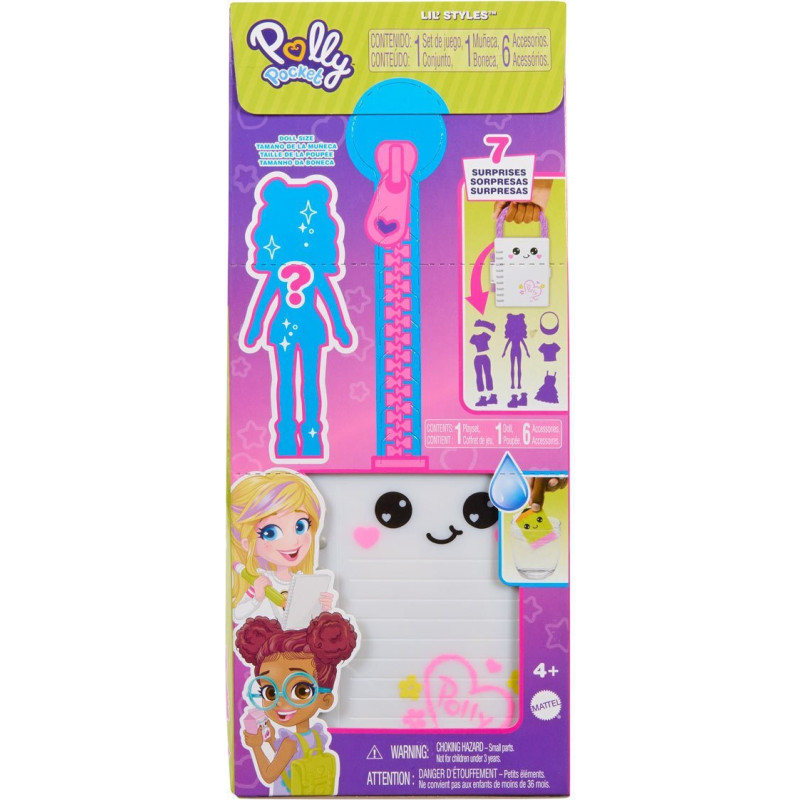 Mattel Polly Pocket - Lil Styles Case White (HTV03)