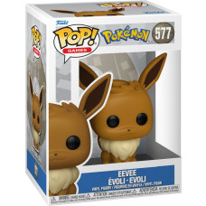 Funko Pop! Games: Pokemon - Eevee Evoli Evoli #577 Vinyl Figure