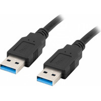 Lanberg Kabel usb-a m/m 3.0 1.0m czarny