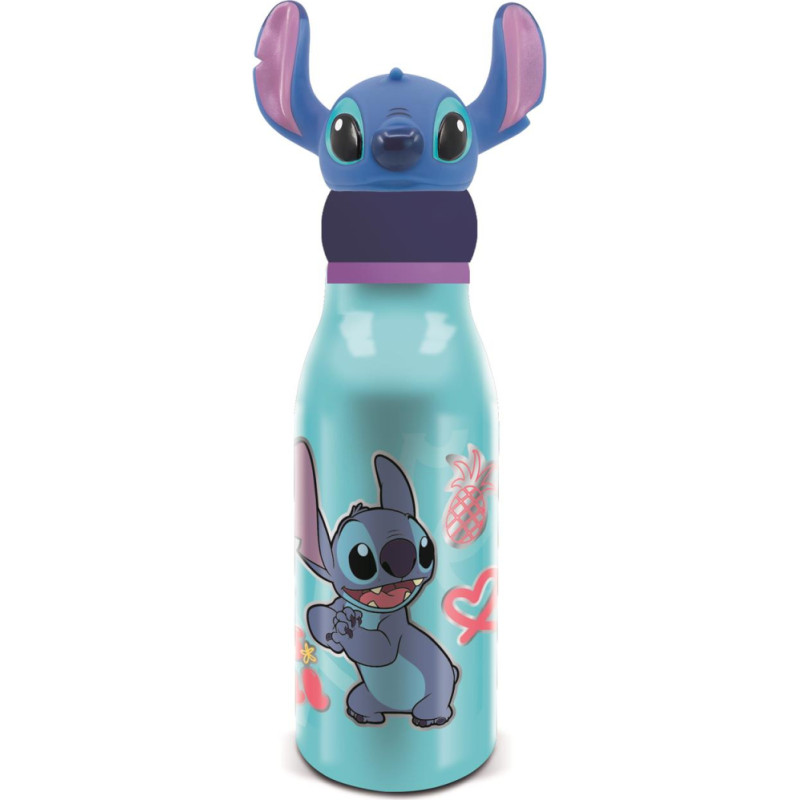 Stor : Stitch - 3D Figurine Aluminium Bottle (690ml)  (75052)