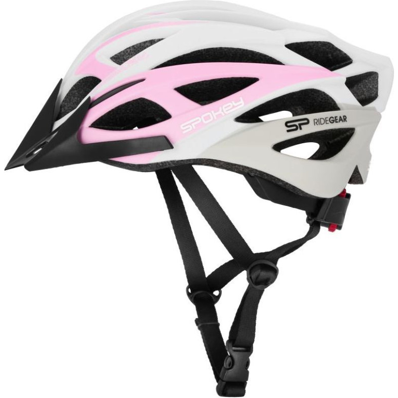 Spokey Spokoey MTB bicycle helmet lightweight with visor size 55-58 cm Femme 6506101000 (55-58)