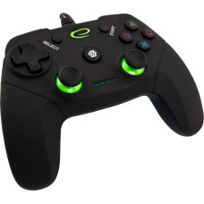 Esperanza Gamepad esperanza vanquisher egg110k (pc, ps3; kolor czarny, kolor zielony)