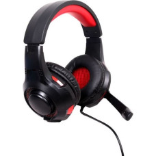 GEMBIRD GAMING 5.1 USB SURROUND HEADPHONES BLACK/RED, MICROPHONE, VOLUME CONTROL