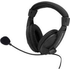 Esperanza Słuchawki stereo z mikrofonem i regulacją głośności eh103