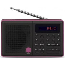 Eltra Radio pliszka usb, fm czarne