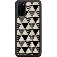Ikins case for Samsung Galaxy S20 pyramid black