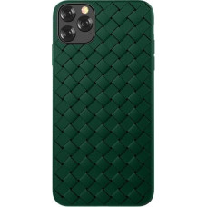 Devia Woven Pattern Design Soft Case iPhone 11 Pro green