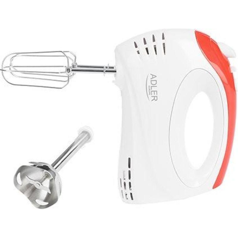 Adler Mikser ręczny adler ad 4212 (300w; kolor biały)