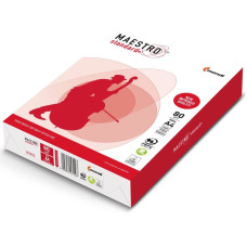 Igepa Papier xero ksero biurowy maestro stadard plus kl. b 94918a80 (a4; 80g/m2; 500 szt. arkuszy.; papier biały, matowy, dwustronnie gładzony)