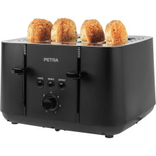 Petra PT5565MBLKVDE 4-Slice Toaster