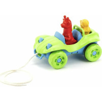 Green Toys : Dune Buggy Pull Toy - Green (PTDG-1309)