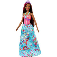 Mattel Barbie: Dreamtopia - Dark Skin Brunette Princess Doll (GJK15)