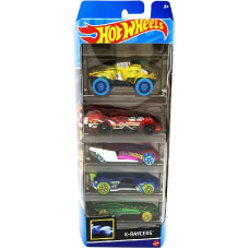 Mattel Hot Wheels - X-Raycers (Set Of 5) (HTV41)