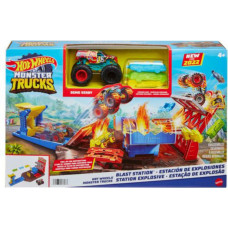 Mattel Hot Wheels Monster Trucks Set - Blast Station (HFB12)